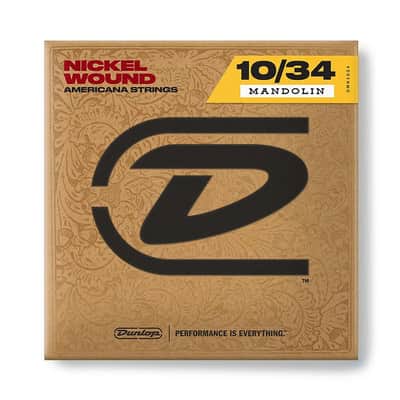 Dunlop DMP1034 Phosphor Bronze Mandolin Strings - Light (10-34)