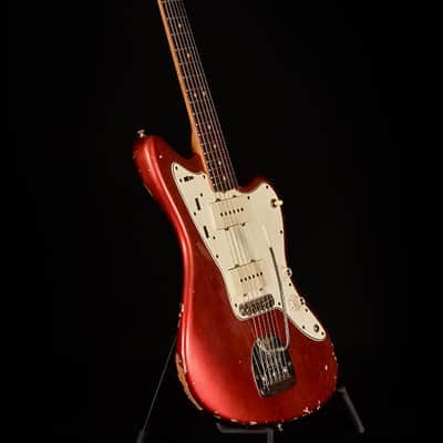 Fender Jazzmaster 1965 - Candy Apple Red with Matching Headstock image 3