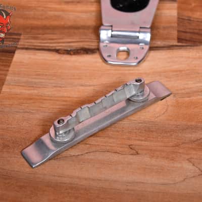 Gibson Nickel 1961 Original Bigsby and Bridge For Gibson 1950's 1960's Barney Kessel, ES-335, ES-355 image 6