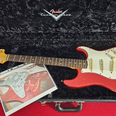 Fender Fender Custom Shop '68 Relic Reissue - Candy Apple 2000's - Candy Apple Red image 8