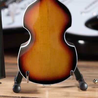 AXE HEAVEN Paul McCartney Original Violin Bass MINIATURE Guitar Display Gift image 12