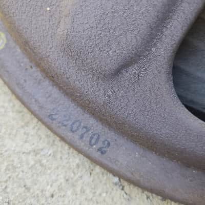 Vintage 1967 Jensen Vibranto 15 Inch Speaker - Lavender Crinkle Finish - 8 Ohms - MI-151/1501 image 3