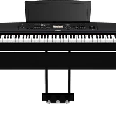 Yamaha L-300 Stand for DGX-670 Piano, Black image 2
