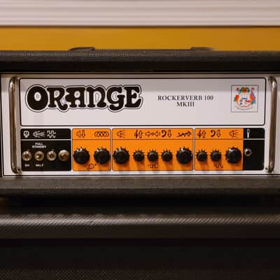 Orange Rockerverb 100 MK III 2-Channel 100-Watt Guitar Amp Head 2014 - Present - Black image 1