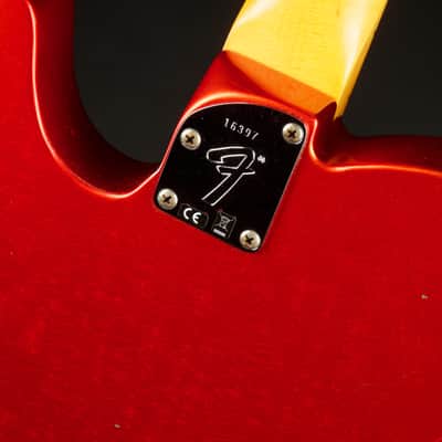 2023 - Fender Custom Shop Postmodern Telecaster Journeyman Relic - Candy Tangerine image 11