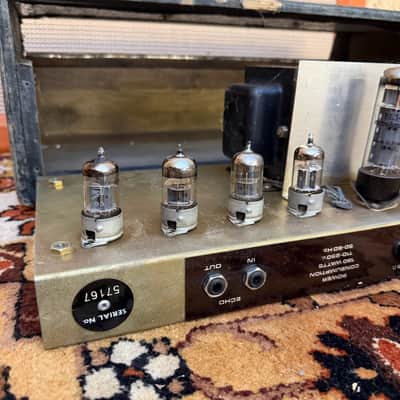 Vintage 1960s Selmer Treble N Bass 50 MKIII MK3 Valve Guitar Amplifier Head Bild 17