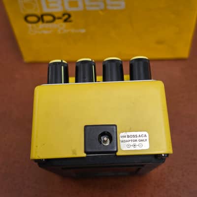 Vintage Boss OD-2 Turbo Overdrive (1987) - Rare MIJ Black Label - With Original Box image 11