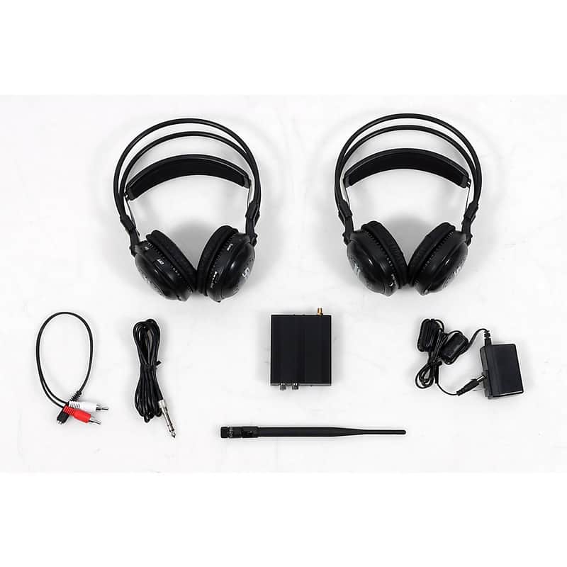 VocoPro Silent Event Package with One Transmitter and Two Wireless Headphone Receivers Regular image 1
