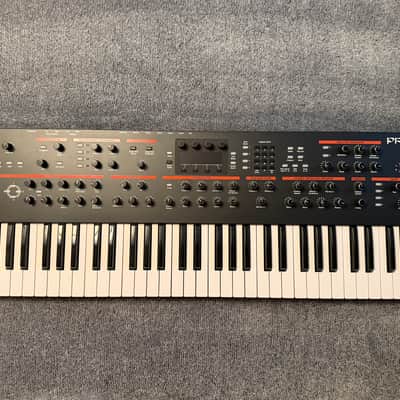 Dave Smith Instruments Prophet 12 61-Key 12-Voice Polyphonic Synthesizer 2013 - 2018 Black with Wood Sides image 9