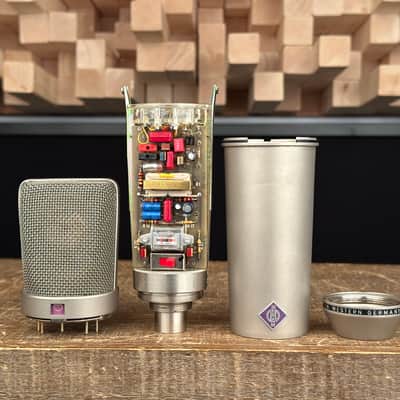 Immagine Vintage Neumann U87 Condenser Microphone. Late 60s. Original Accessories. U 87 - 7