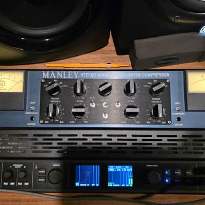 Manley Labs Variable MU Stereo Tube Compressor Limiter with High-Pass Filter 2010s - Purple MASTERING VERSION image 2