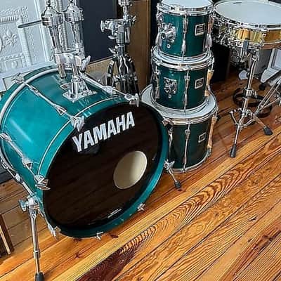 Yamaha Stage Custom 1990s Marina Green (8/10/12/14/20) + Hardware image 4