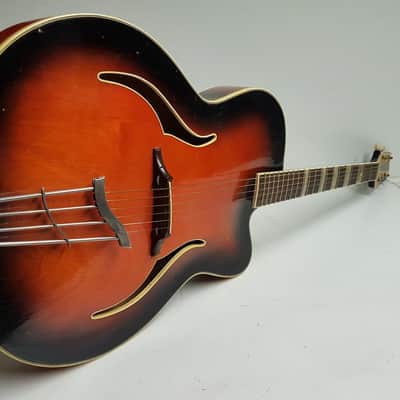 60's SUNBURST JAZZ GUITAR made in GERMANY image 1