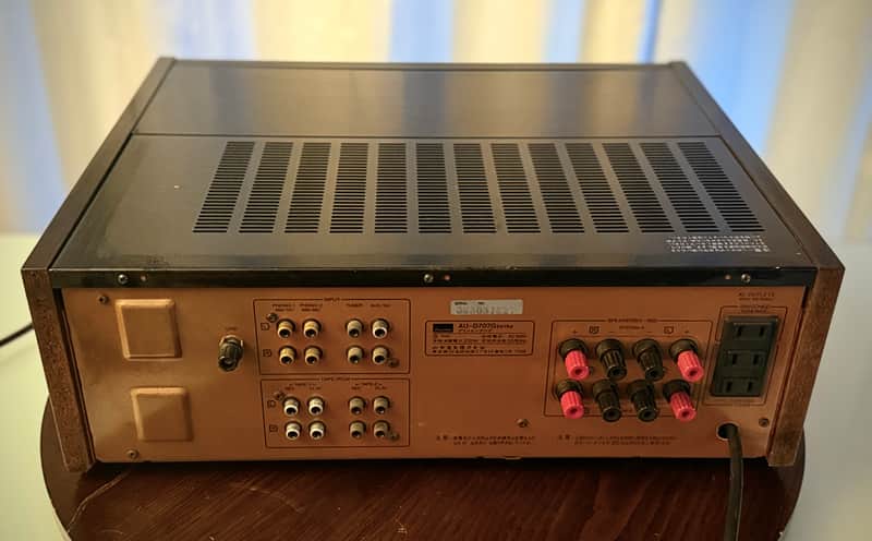 🎶✨ Sansui AU-D707G Extra Integrated Amplifier w/ Wood Cabinet