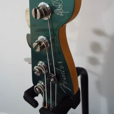 2014 Fender USA Adam Clayton Jazz Bass Sherwood Green - U2 * First Year Made image 6