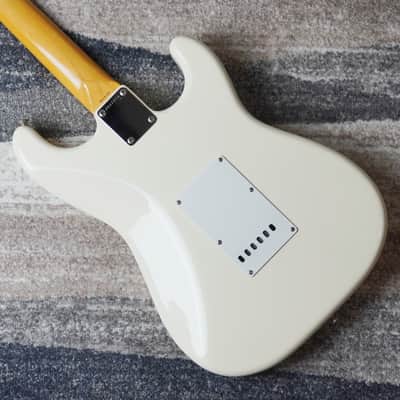 1983 Fender Japan JV ST62-65 Left-Handed Stratocaster MOD Floyd Rose FRT-3 EMG SA MIJ image 4