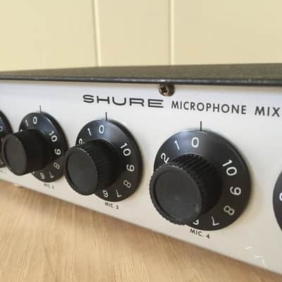Vintage Shure M68FC 5 Channel Microphone Mixer *Preamp *Works/Sounds Great! image 2