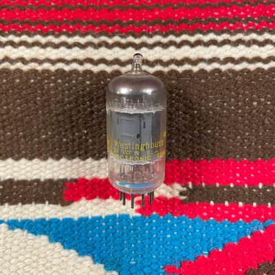 Vintage 1966 Westinghouse 12AX7A Preamp Tube 12AX7 Valve #58 image 2