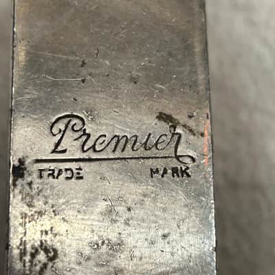 Premier Bass Drum Paddle Muffler (2124-B-U-10254) 50's/60's - Nickel Plated image 3