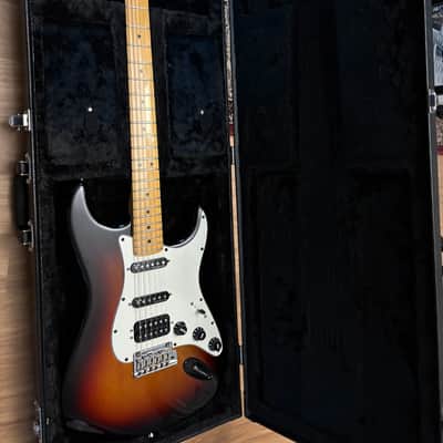 Fender American Standard Stratocaster.  2015 Sunburst-Modified with  premium components  see below Charm of an old guitar with the guts of a new one! image 15