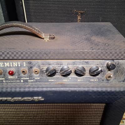 1966 Ampeg G-12 Gemini I 2-Channel 22-Watt 1x12" Guitar Combo image 3