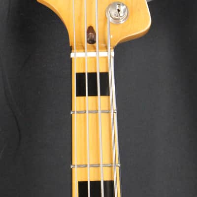 Squier Classic Vibe 70's Jazz Bass Left Handed Electric Bass Guitar Black image 3
