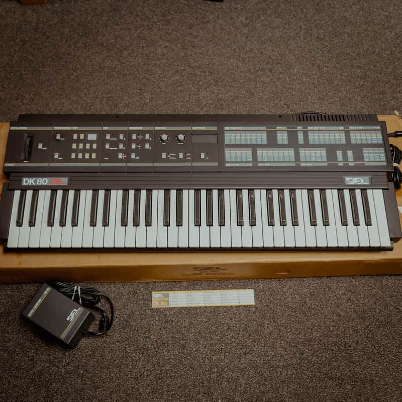 1980s SIEL DK 80 Synthesizer image 1