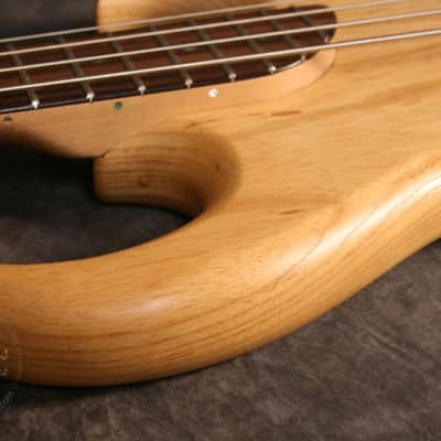 Rick Turner Electroline 4 string Bass 2005 Natural image 14