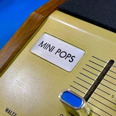 Korg Mini Pops 7 - Collector’s condition with all accessories, total restored. Oxygène, Équinoxe, etc. image 1