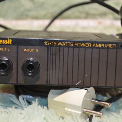 Bandive Accessit accessit 15+15 watts power amplifier MID-90'S - uknown image 5