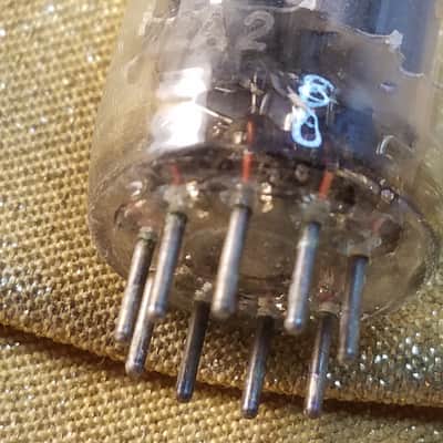 Amperex 1% Tight-Matched Pair (2) 6DJ8 tNOS AT1000 TESTED Vacuum Tubes Heerlen Large Halo Getter GA3 GA4 GA6 GA7 Bugle Boy T3 ECC88 dual triode 1959-1962 image 22