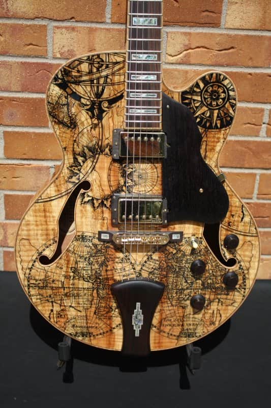 2009 Ibanez Artcore Archtop AF105SM-Exotic Explorer image 1