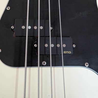 Custom Fender Squier Precision P Bass w/ EMG Geezer Butler Signature Pickups image 4