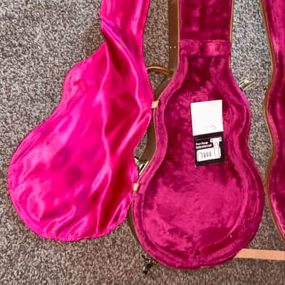 Vintage 1990’s Gibson usa Hardshell case Les Paul pink Brown image 10