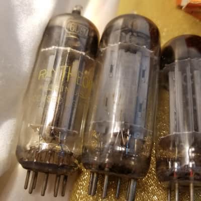 Tung-Sol etc. ONE (1) 6CG7 tNOS AT1000 TESTED Balanced! PI Vacuum Tube USA divider dual triode 1958-1965 image 4