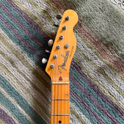 Fender American Vintage '52 Telecaster Corona Plant 1988 Butterscotch Blonde image 3