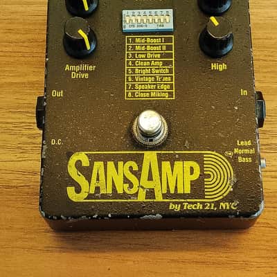 Tech21 SansAmp 1991 Original - Black image 1