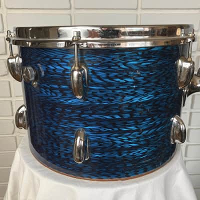 Slingerland 9x13 tom Blue Agate pearl 1973 image 3