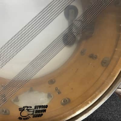 Slingerland Radioking Snare Drum In Gold Sparkle image 9