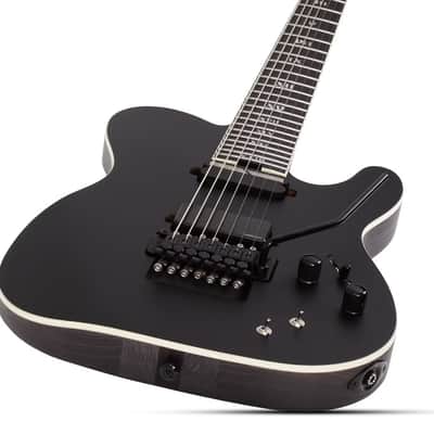 Schecter PT-7 FR-S SLS Elite Evil Twin Satin Black image 4