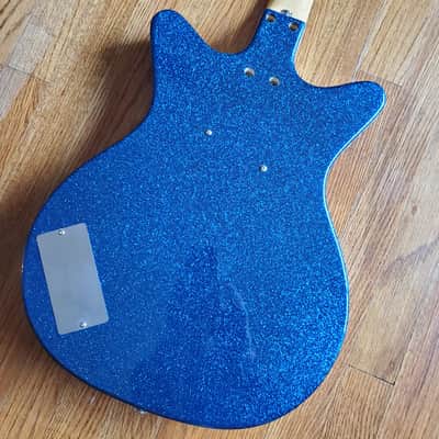 Danelectro Convertible Electric || 1990s - Blue Sparkle image 5