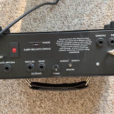 Evans amplifier AH200 2000's - black image 3