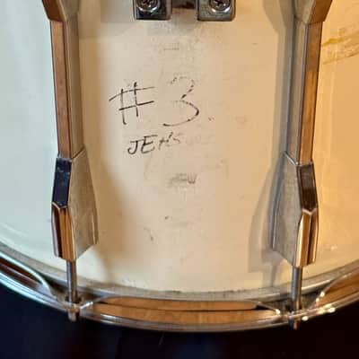 Pearl Marching Snare Drum 12 x 14" 10 Lug Taiwan Vintage image 11