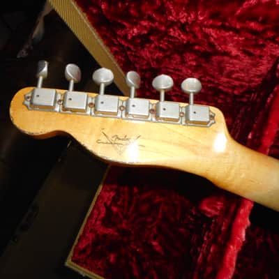 Fender Custom Shop 1958 Reissue Telecaster Heavy Relic 2008 - Red Sparkle image 8
