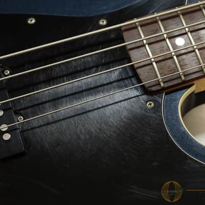 Fender AJB-80M/DJ Aerodyne Jazz Bass Gun Metal Blue 2007 image 9
