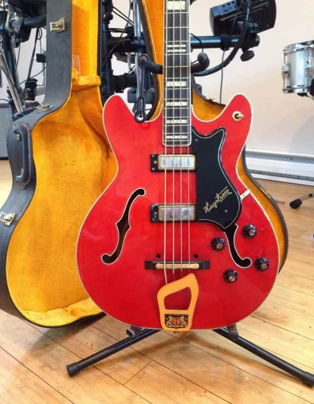 Hagstrom Concord II Deluxe 1968 Candy Apple Red image 1