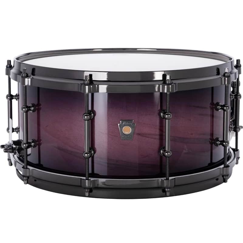 Ludwig Classic Maple Exotic Select Snare Drum 14x6.5 Amethyst Burst image 1