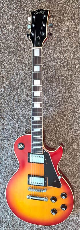 Vintage 1970’s Cortez  Les Paul  custom copy electric guitar made in japan MIJ image 1