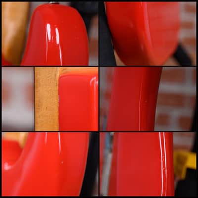 Fender Pre CBS Slab Board Stratocaster Fiesta Red 1960 w/OHSC (Refin/Refret) image 17