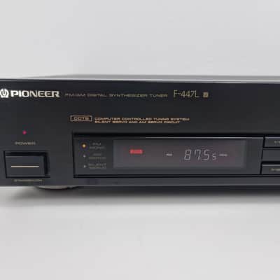 Pioneer F-447L - FM/AM Digital Synthesizer Tuner image 5
